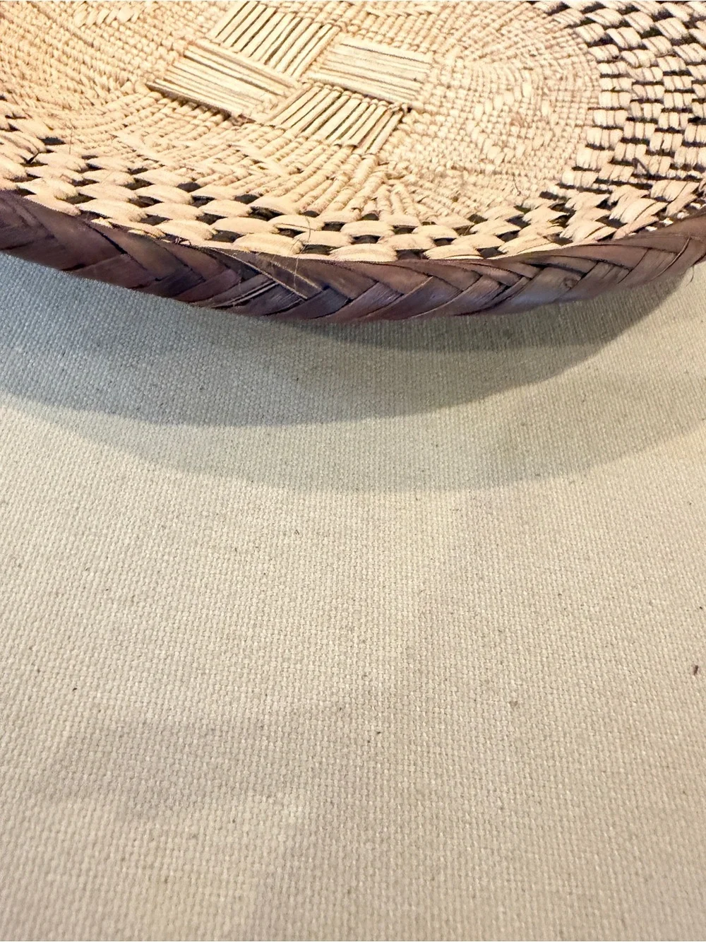 NEW Africa Woven Basket. Made by the Binga people of Zambia/Zimbabwe
